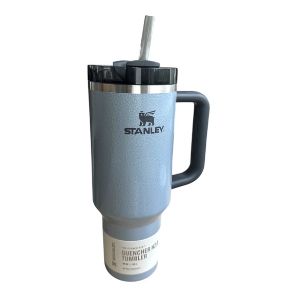 Stanley Other - NEW Stanley 40oz Quencher H2.0 FlowState Tumbler Hammertone Silver Limited Color